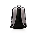 Standard RFID anti theft backpack PVC free, grey/black