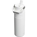 Stanley IceFlow™ 2.0 700 ml water bottle with flip straw, frosted white