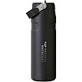 Stanley IceFlow™ 2.0 700 ml water bottle with flip straw, solid black