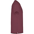 Star short sleeve mens polo, berry red