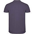 Star short sleeve mens polo, lilac