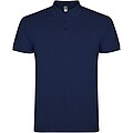 Star short sleeve mens polo