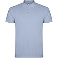 Star short sleeve mens polo