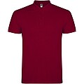 Star short sleeve mens polo