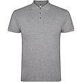 Star short sleeve mens polo