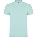Star short sleeve mens polo