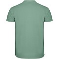 Star short sleeve mens polo