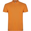 Star short sleeve mens polo