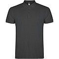 Star short sleeve mens polo