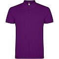 Star short sleeve mens polo