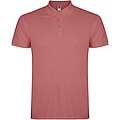 Star short sleeve mens polo