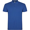 Star short sleeve mens polo