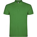 Star short sleeve mens polo