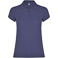 Star short sleeve womens polo