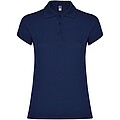 Star short sleeve womens polo