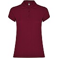 Star short sleeve womens polo