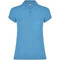 Star short sleeve womens polo