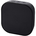Stark 2.0 3W mini RCS recycled plastic Bluetooth® speaker, solid black