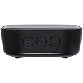Stark 2.0 3W mini RCS recycled plastic Bluetooth® speaker, solid black