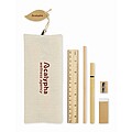 Stationery set, black