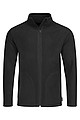 Stedman Active Fleece Jacket Men, black, S