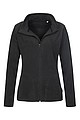 Stedman Active Fleece Jacket Women, black, M