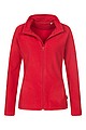 Stedman Active Fleece Jacket Women, scarlet red, M