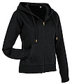Stedman Active SweatJacket Women, black, M