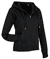 Stedman Active SweatJacket Women, black, S
