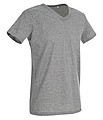 Stedman Ben V-Neck, grey heather, S