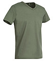 Stedman Ben V-Neck, military green, S