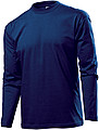 Stedman Classic-T Long Sleeve Men, navy blue, L