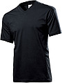 Stedman Classic-T V-neck Men, black, L