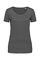 STEDMAN FINEST COTTON-T WOMEN slate grey L
