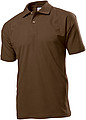 Stedman Polo Men, brown, S
