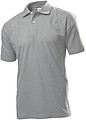Stedman Polo Men, grey heather, M