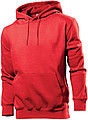 Stedman Sweatshirt Hooded Men, scarlet red, L