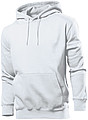 Stedman Sweatshirt Hooded Men, white, L
