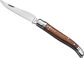 Steel and wood pocket knifeBrown