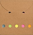 Sticky markers, natural look, brown
