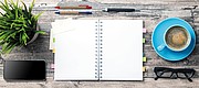 Sticky note set, white