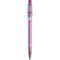 Stilolinea plastic ballpen, with a frosted barrel