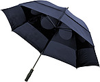 Storm-proof vented umbrella Blue