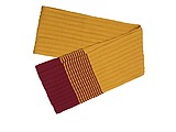 Street retro scarf, dark orange