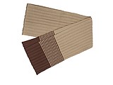 Street retro scarf, light brown