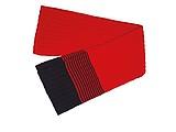 Street retro scarf, red
