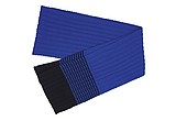 Street retro scarf, royal blue
