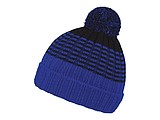 Street retro winter hat, royal blue