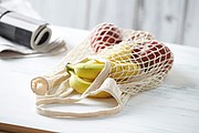 String bag NET L large