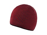 Stripe winter hat, red